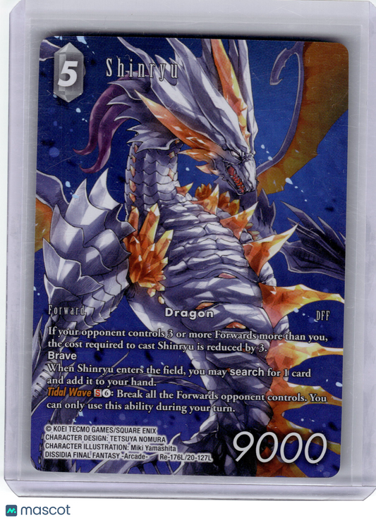 2025 Final Fantasy Trading Card Game—Shinryu #Re-176L/20-127L Legacy Collection—