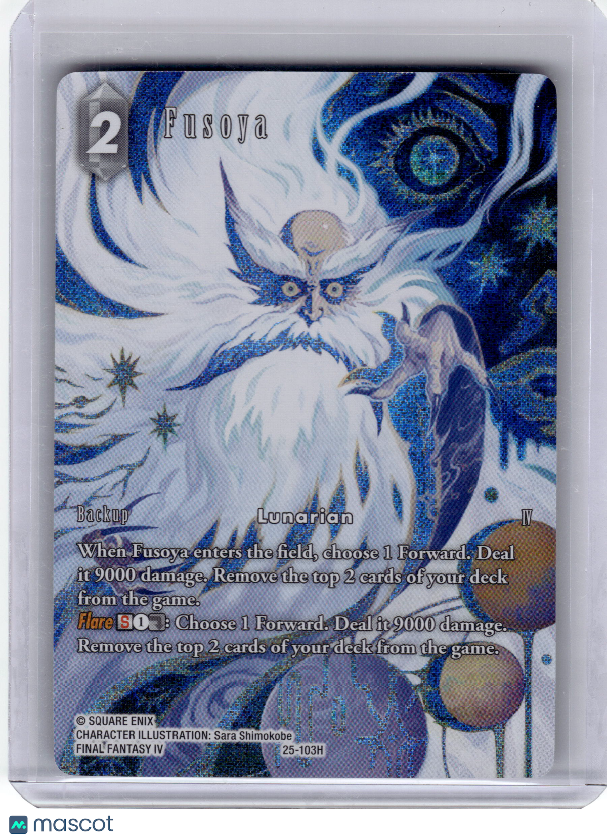 2025 Final Fantasy TCG Fusoya Tears of the Planet Full Art #25-103H