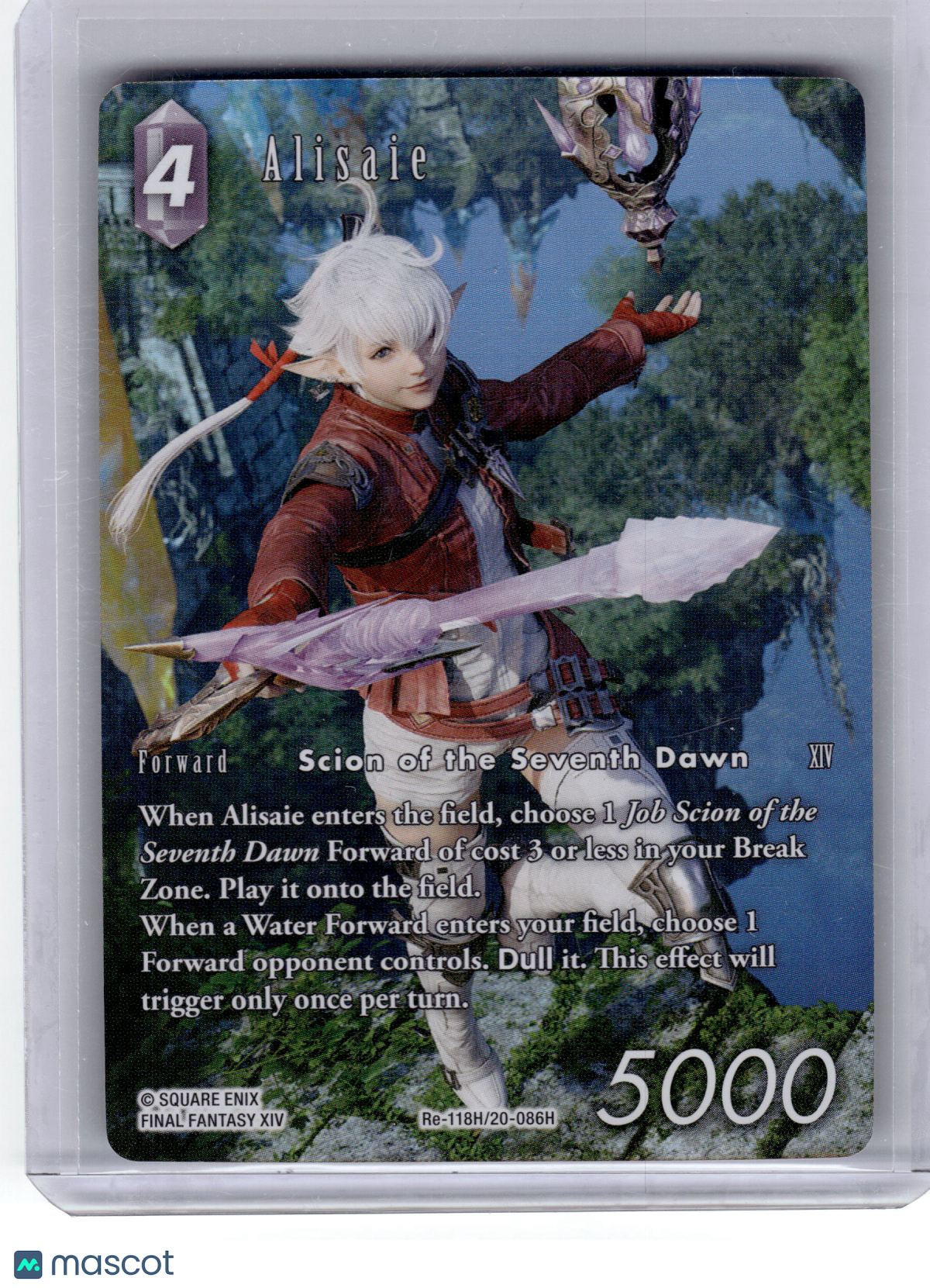 2025 Final Fantasy Trading Card Game—Alisaie #Re-118H/20-086H Legacy Collection—