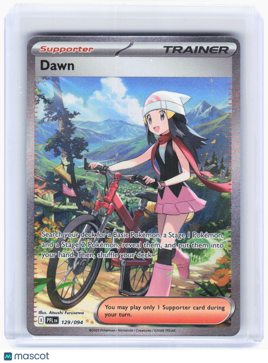 2025 Pokemon Dawn Phantasmal Flames Special Illustration Rare #129 Near Mint