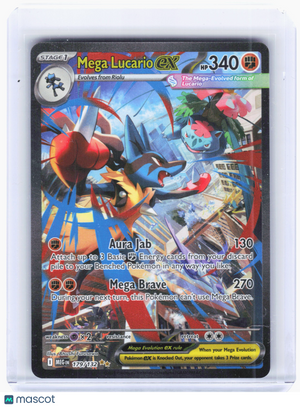 2025 Pokemon—Mega Lucario ex #179/132 Mega Evolution—Special Illustration Rare