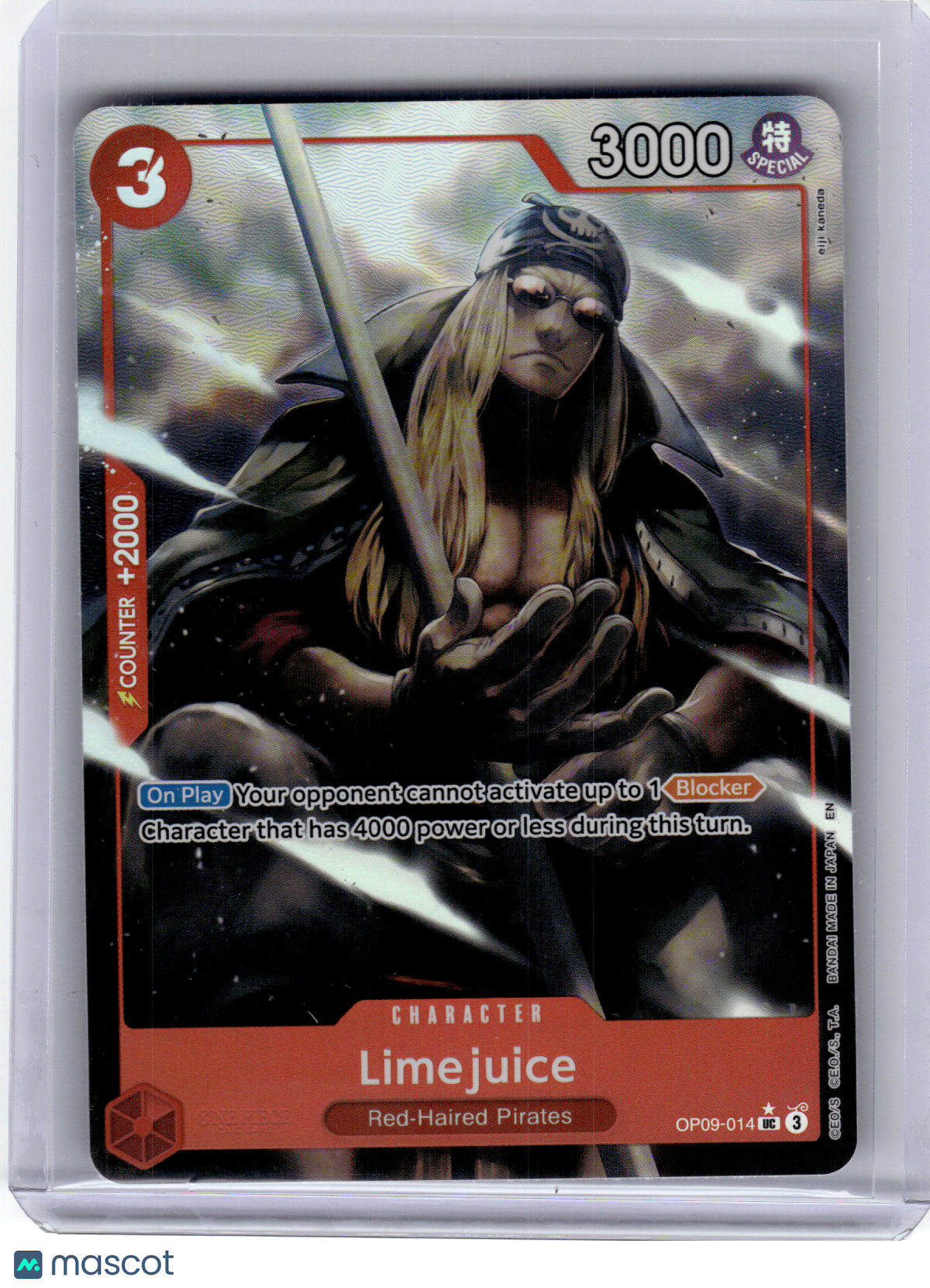 2024 One Piece Card Game—Limejuice #014 Premium Booster Vol. 2 (PRB-02)—Holo