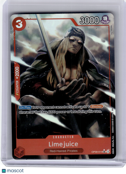 2024 One Piece Card Game—Limejuice #014 Premium Booster Vol. 2 (PRB-02)—Holo