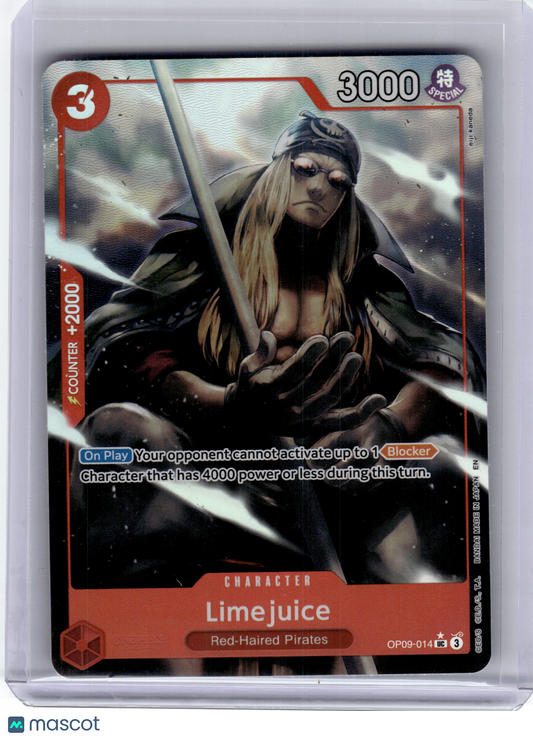 2024 One Piece Card Game—Limejuice #OP09-014 Premium Booster Vol. 2 (PRB-02)—