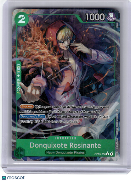 2023 One Piece Card Game—Donquixote Rosinante #OP05-030 Premium Booster Vol. 2