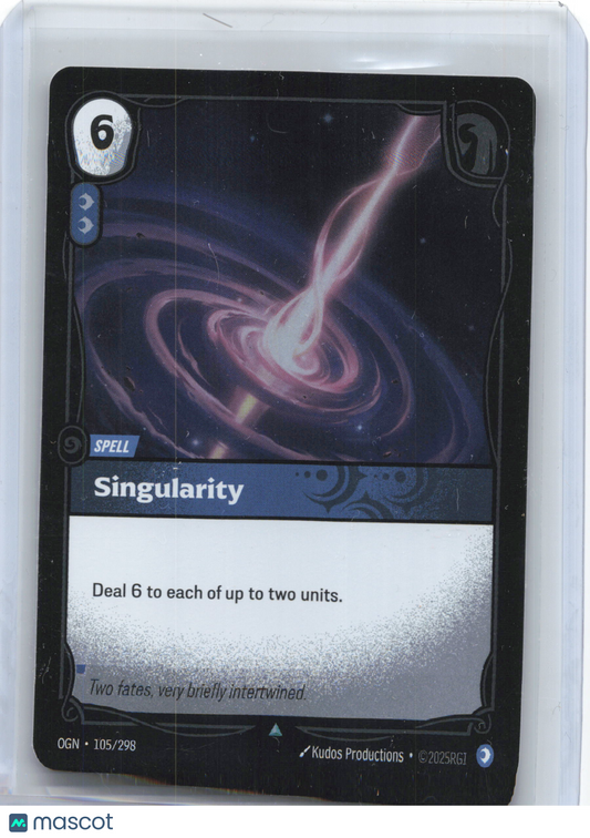 2025 Riftbound—Singularity #105 Origin—Uncommon Holo