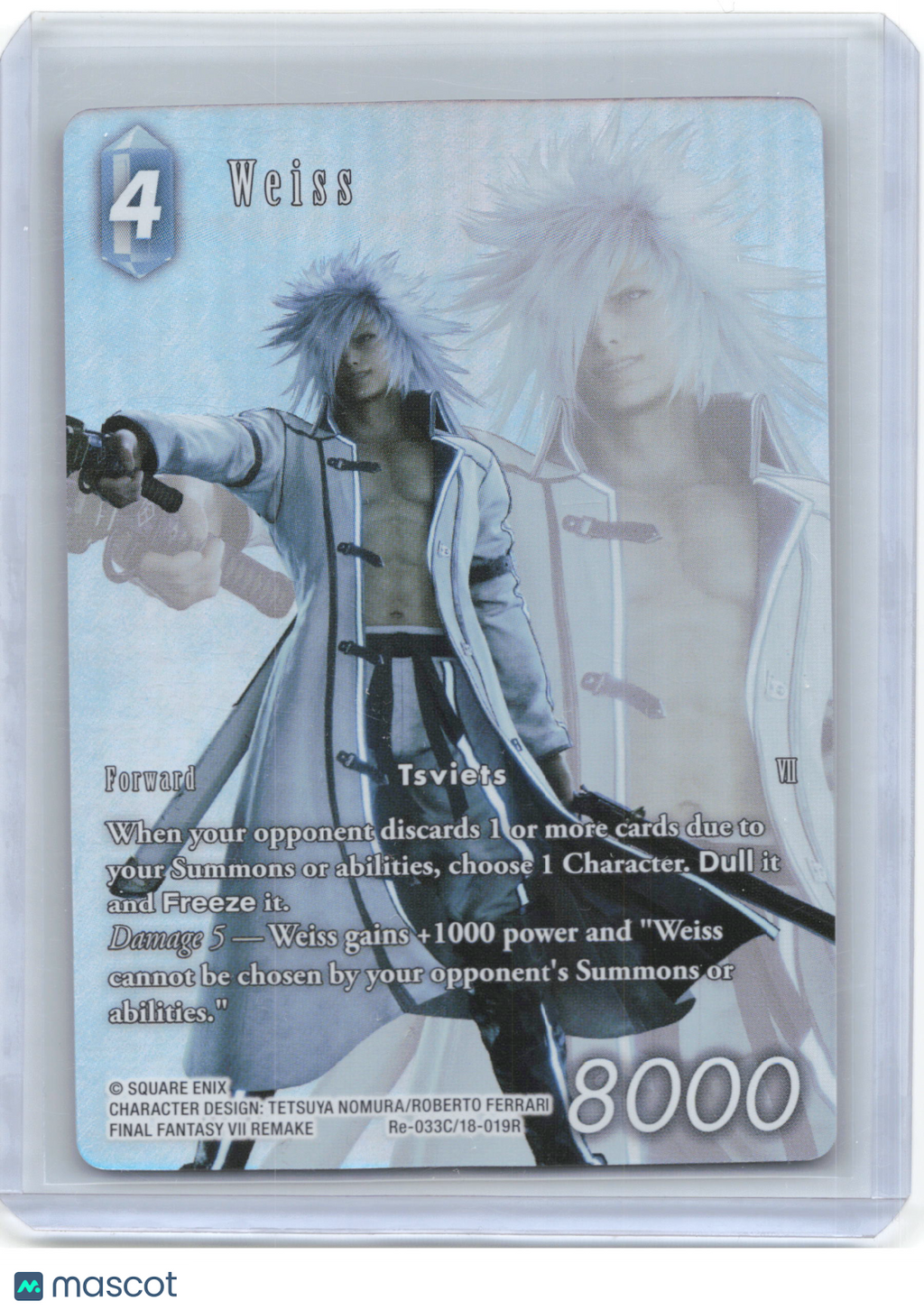 2025 Final Fantasy Trading Card Game—Weiss #Re-033C/18-019R Legacy Collection—