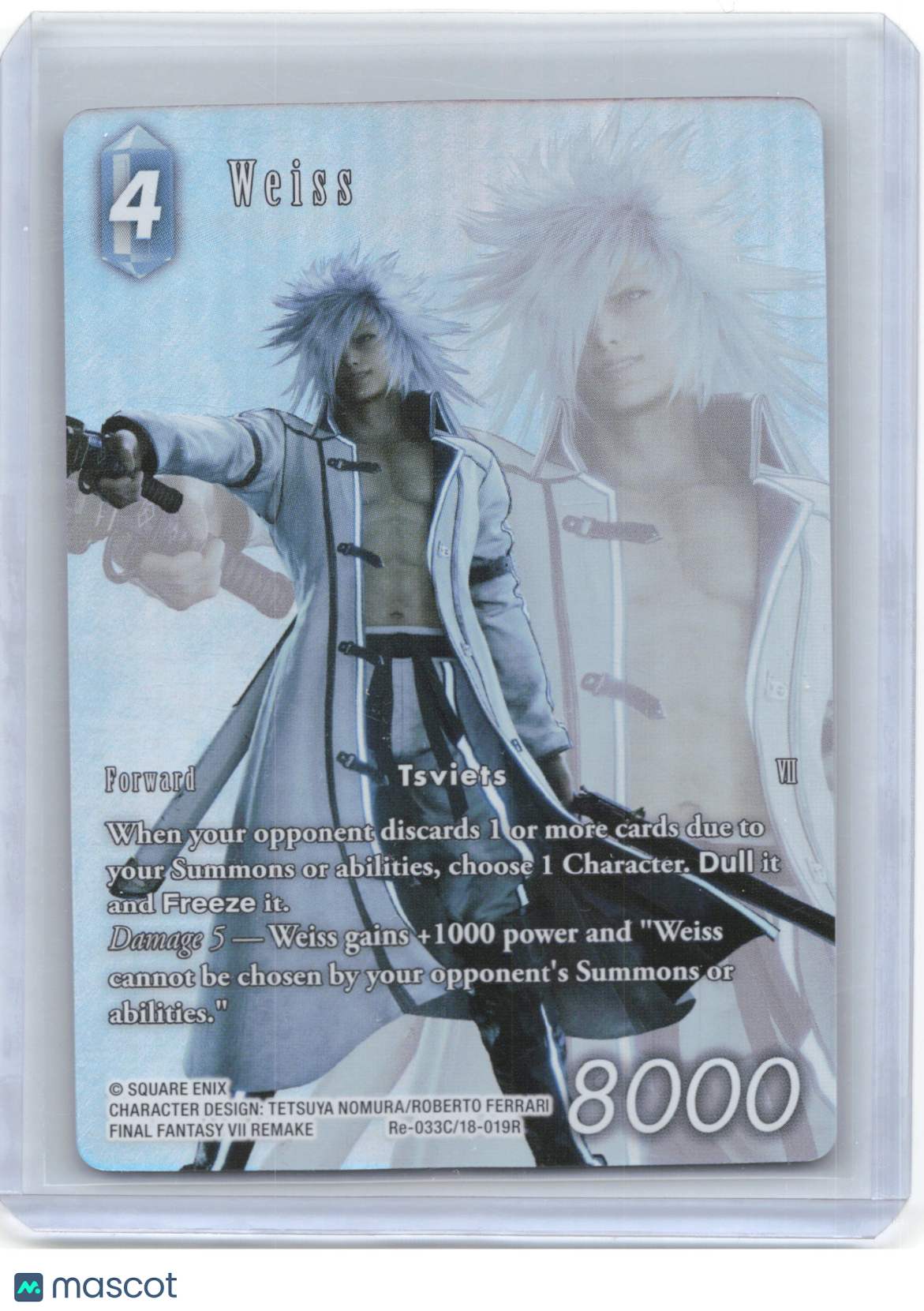 2025 Final Fantasy Trading Card Game—Weiss #Re-033C/18-019R Legacy Collection—