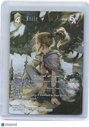 2025 Final Fantasy Trading Card Game—Krile #RE-095C/18-055R Legacy Collection—