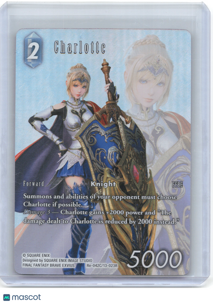 2025 Final Fantasy Trading Card Game—Charlotte #Re-042C/13-023R Legacy Collection—