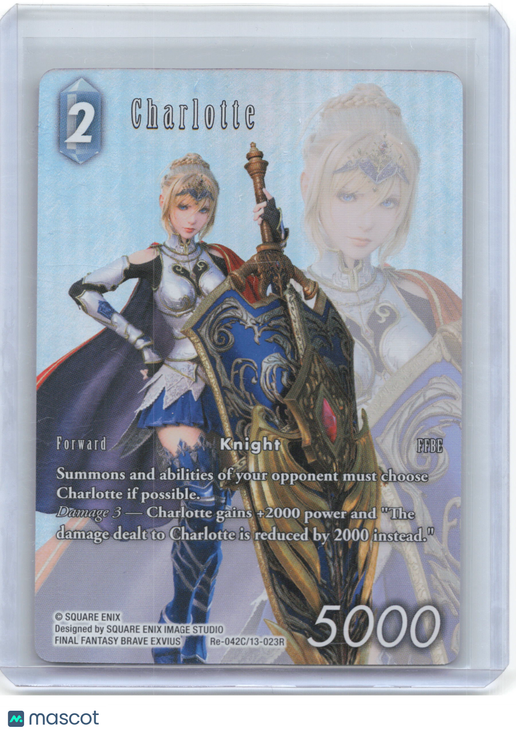 2025 Final Fantasy Trading Card Game—Charlotte #Re-042C/13-023R Legacy Collection—