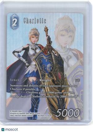 2025 Final Fantasy Trading Card Game—Charlotte #Re-042C/13-023R Legacy Collection—