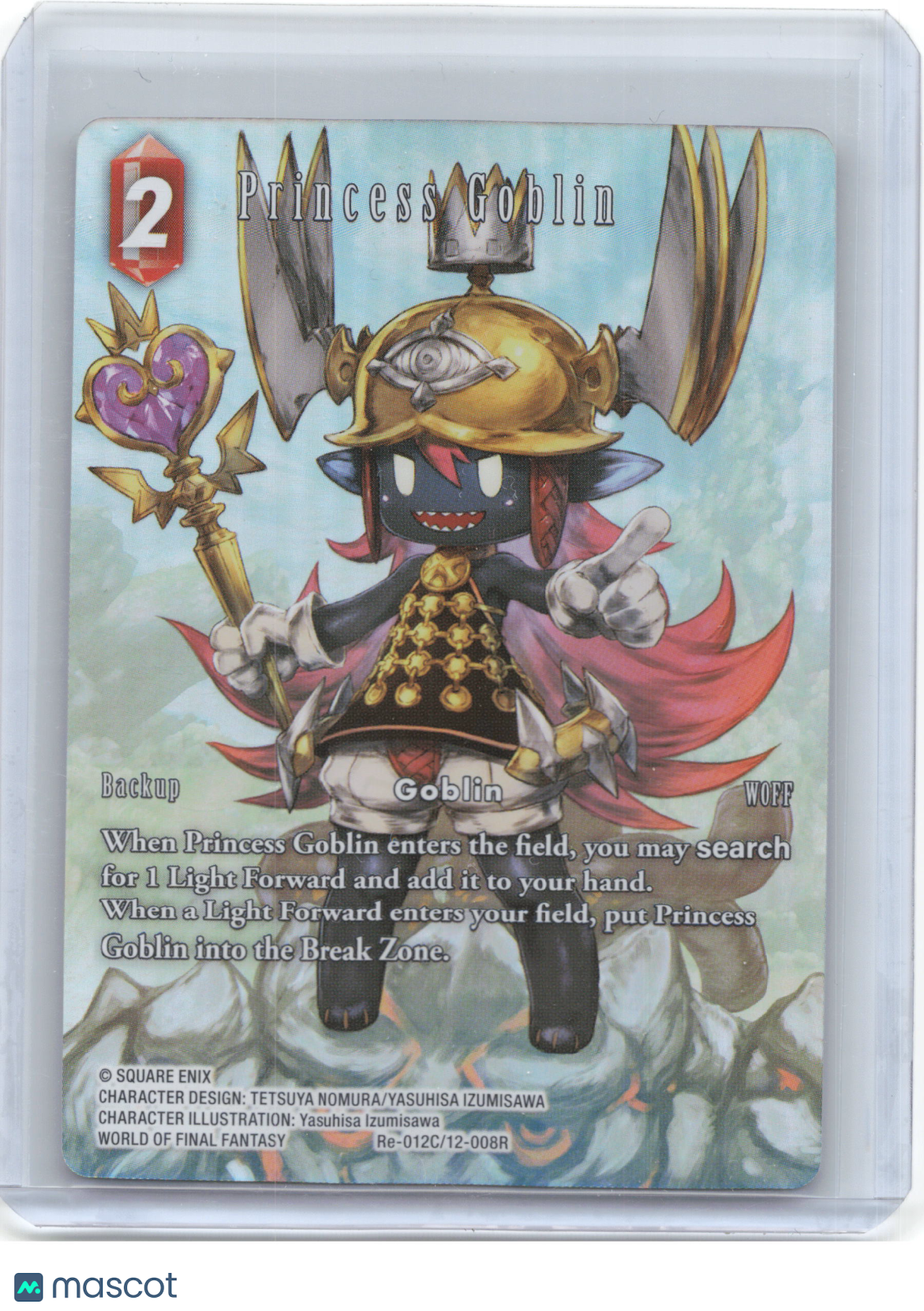 2025 Final Fantasy Trading Card Game—Princess Goblin #Re-012C/12-008R Legacy Collection—
