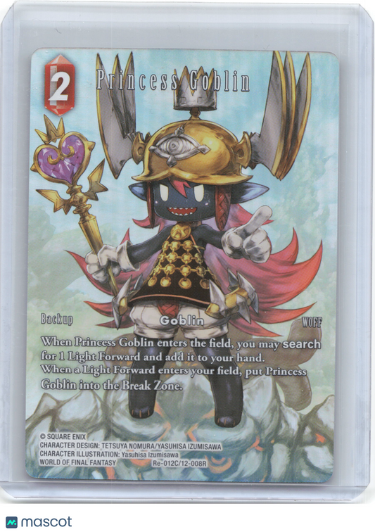 2025 Final Fantasy Trading Card Game—Princess Goblin #Re-012C/12-008R Legacy Collection—