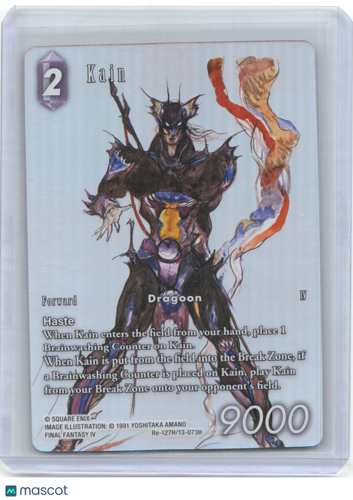 2025 Final Fantasy Trading Card Game—Kain #Re-127H/13-073H Legacy Collection—