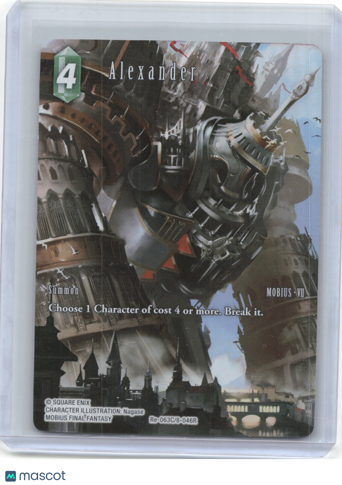 2025 Final Fantasy Trading Card Game—Alexander #Re-063C/8-046R Legacy Collection—
