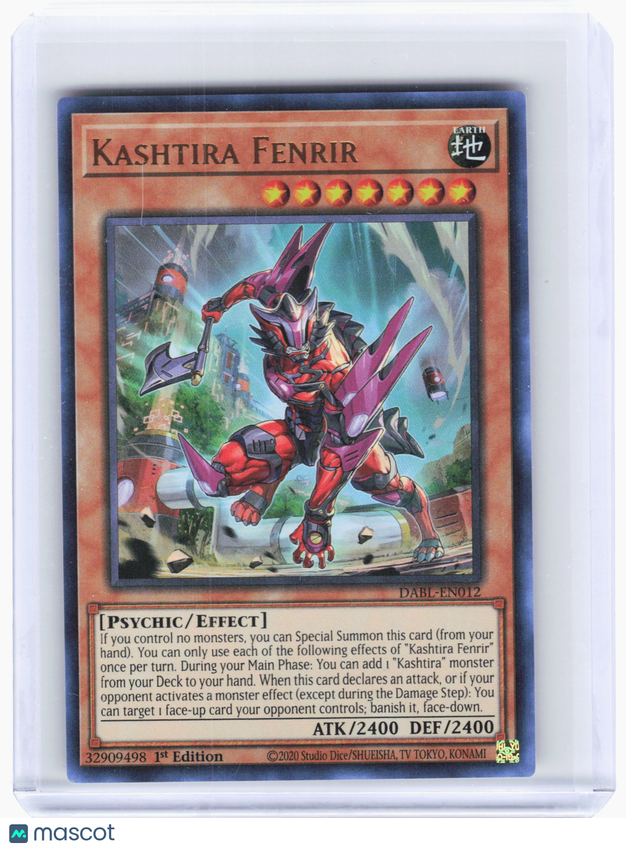 2022 Yu-Gi-Oh! TCG—Kashtira Fenrir #DABL-EN012 Darkwing Blast—Ultra Rare
