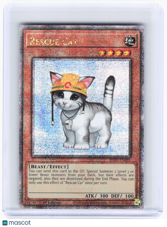 2025 Yu-Gi-Oh! TCG —Rescue Cat #RA02-EN001 Anniversary Rarity Collection II—QCSR