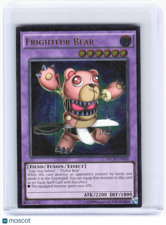 2014 Yu-Gi-Oh! TCG —Frightfur Bear #NECH-EN046 The New Challengers—UR Foil
