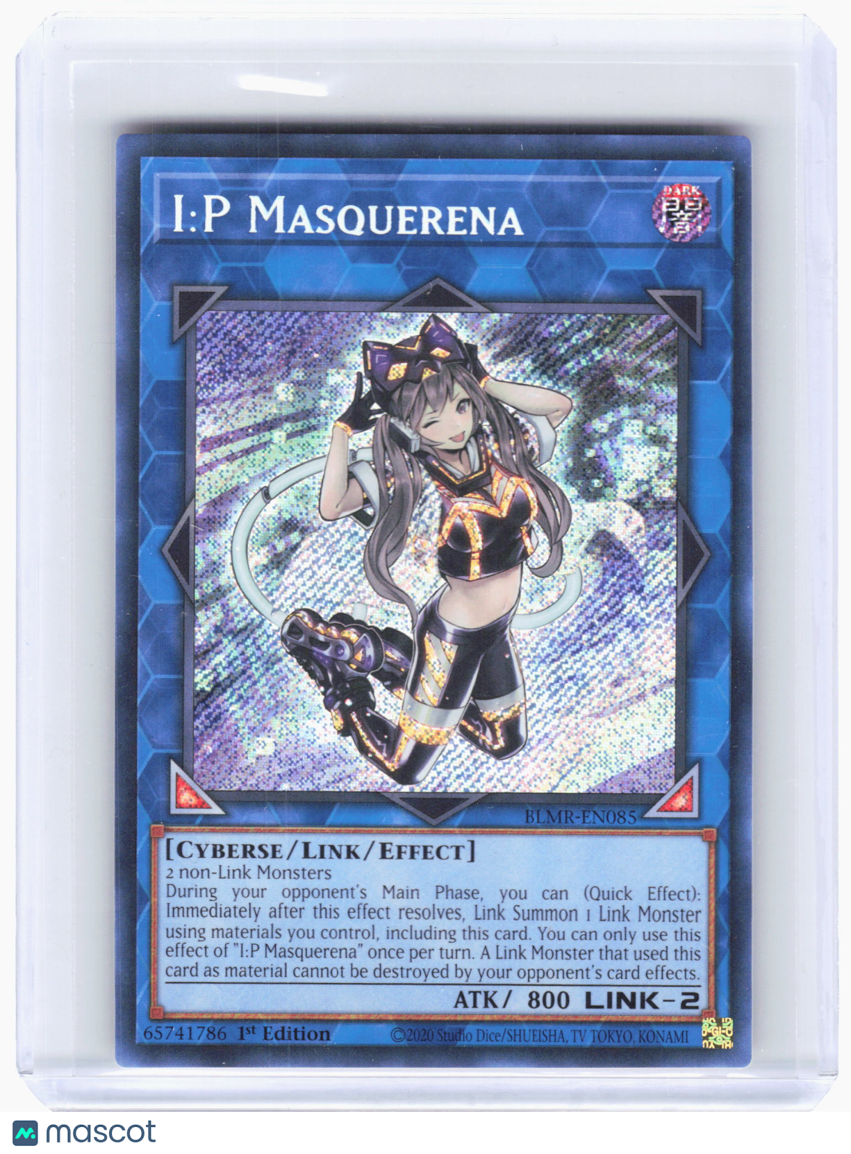 2023 Yu-Gi-Oh! Trading Card Game—I:P Masquerena #BLMR-EN085 —Secret Rare