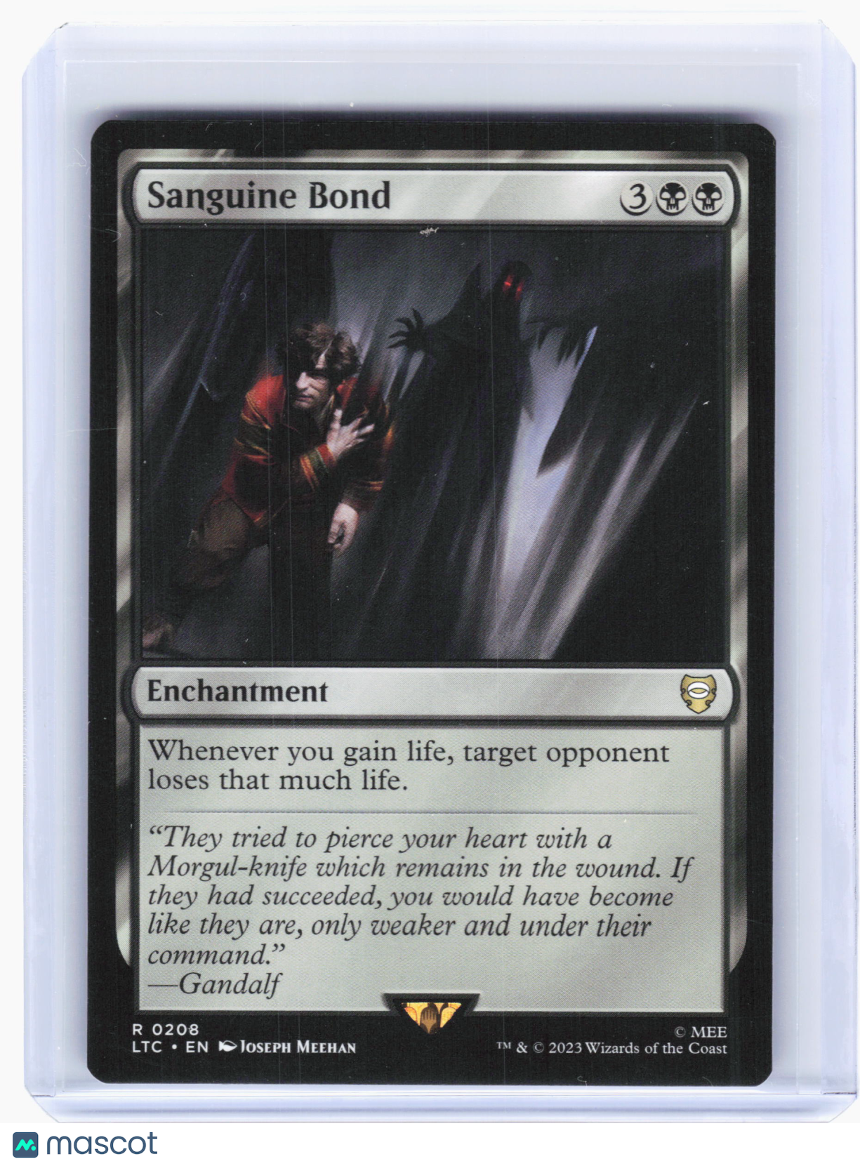 2023 Magic: The Gathering—Sanguine Bond #0208 LTC—Rare Non-Foil