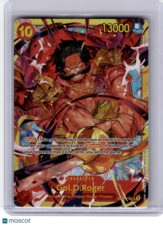 2023 One Piece Card Game—Gol D. Roger #OP09-118 Emperors in the New World—SR