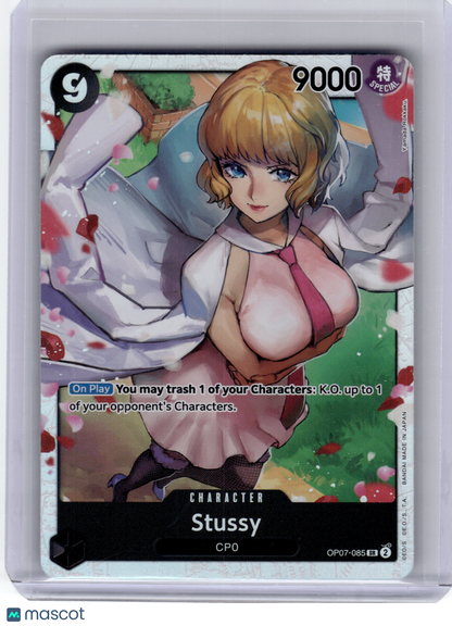 2024 One Piece Card Game—Stussy #OP07-085 500 Years in the Future—SR