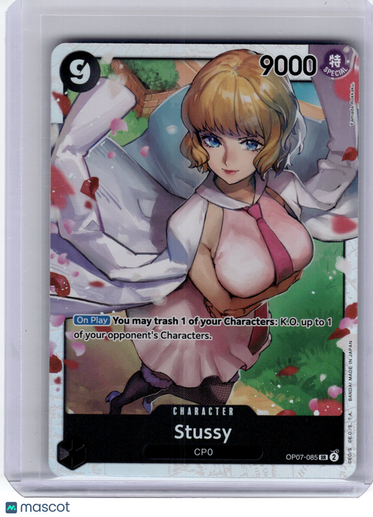 2024 One Piece Card Game—Stussy #OP07-85 500 Years in the Future—SR