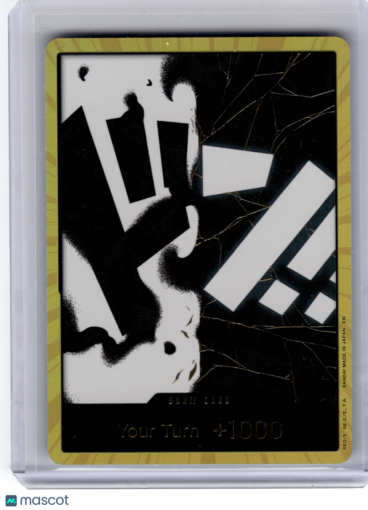 2025 One Piece Card Game—Black Beard Premium Booster -The Best-Vol. 2—Don!! Gold