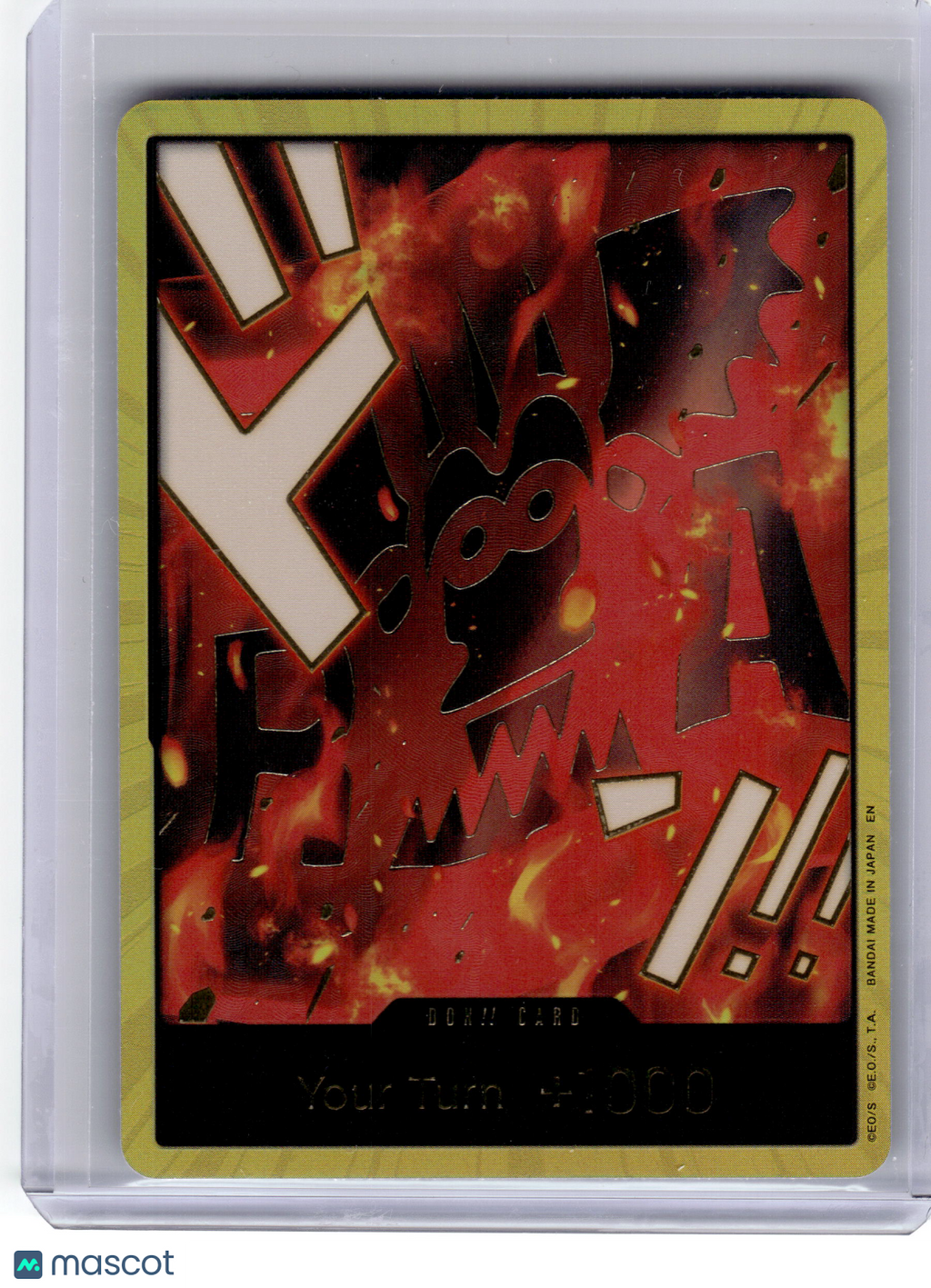 2025 DON!! Card (Dragon) (Gold) Premium Booster -The Best- Vol. 2—DON!! Foil