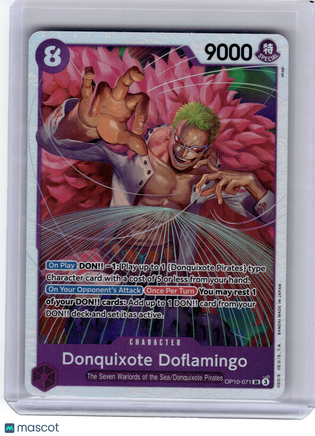 2024 One Piece CCG—Donquixote Doflamingo #OP10-071 Royal Blood—Secret Rare