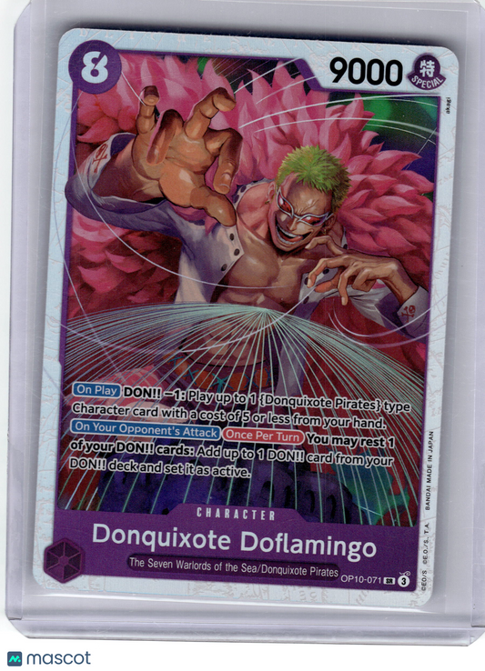 2024 One Piece CCG—Donquixote Doflamingo #OP10-071 Royal Blood—Secret Rare Foil