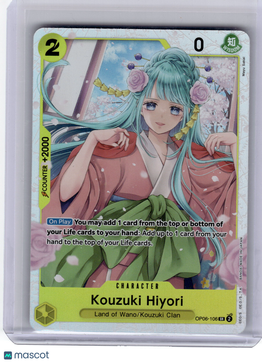 2024 One Piece CCG—Kouzuki Hiyori #OP06-106 Wings of the Captain—