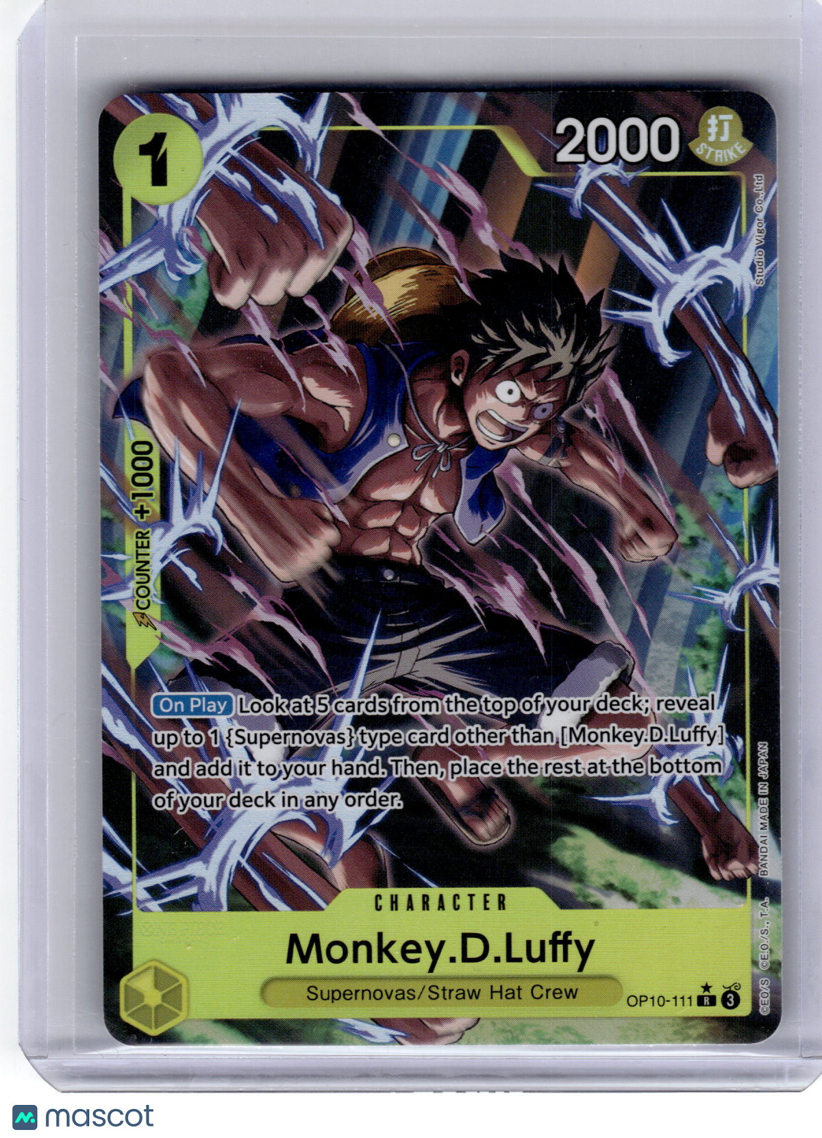 2025 One Piece CCG—Monkey D. Luffy #OP10-111 Royal Blood—