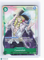 2023 One Piece—Cavendish #EB01-012 Memorial Collection—Super Rare Alt Art