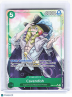 2024 One Piece—Cavendish #EB01-012 Memorial Collection—Super Rare Foil Alt Art