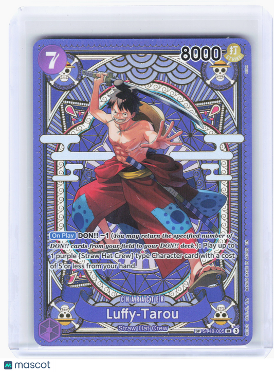 2025 One Piece—Luffy-Tarou #ST18-005 A Fist of the Divine Speed—Special Rare