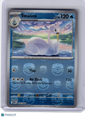 2025 Pokemon—Swanna #26/86 White Flare— Near Mint (Masterball)