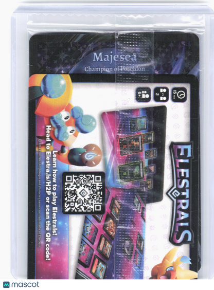 2024 Elestrals—Majesea, Champion of Poseidon #FST-123—Holo (Box Topper) [Sealed]