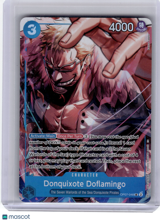 ONE PIECE—Donquixote Doflamingo #OP07-048 Seven Warlords of the Sea Binder Set