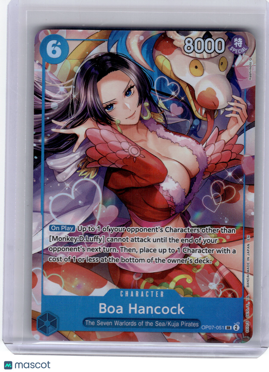 2025 One Piece—Boa Hancock #OP07-051 Seven Warlords of the Sea Binder Set—Promo