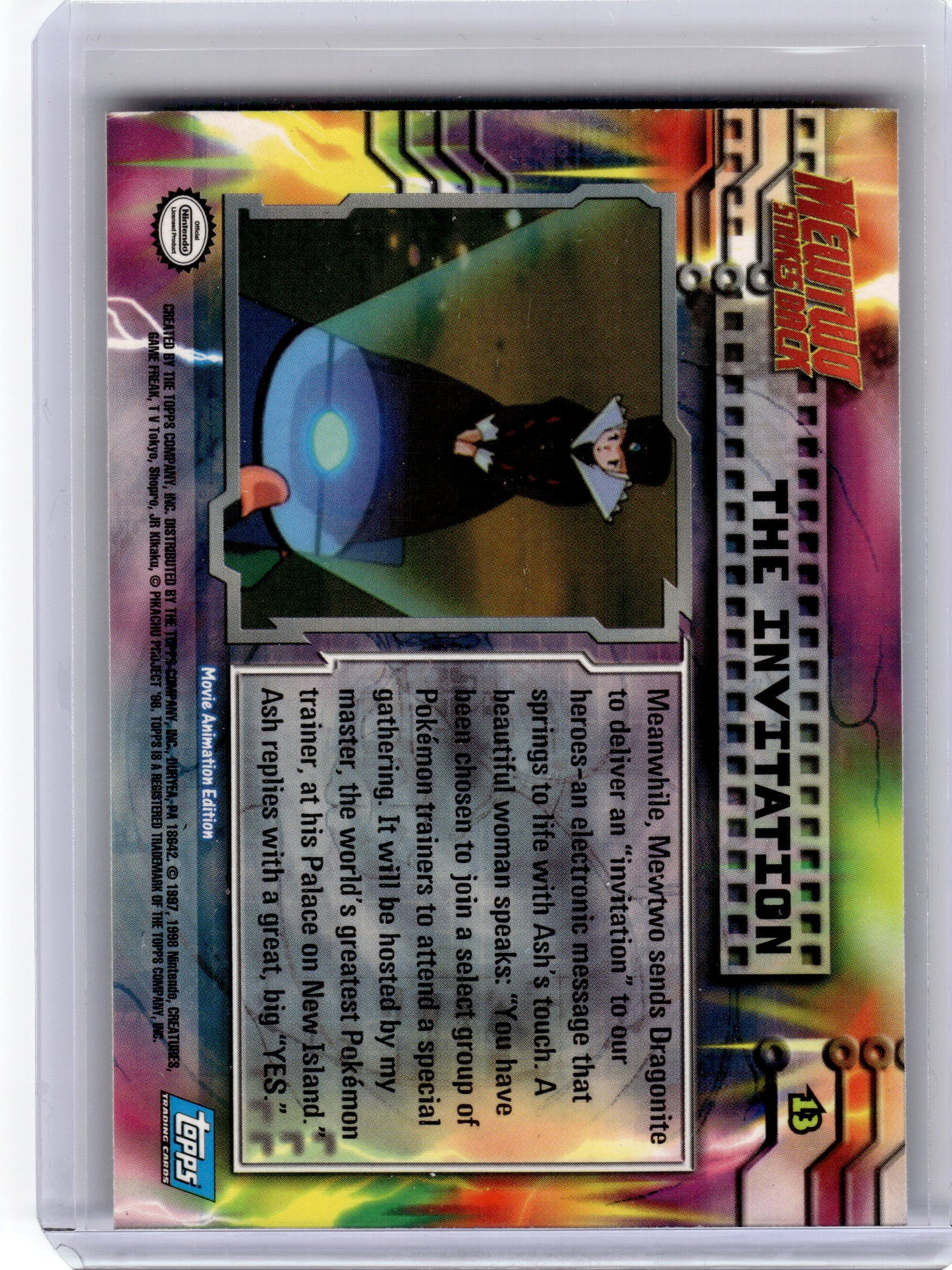 1999 Pokemon—The Invitation #13 — Holo