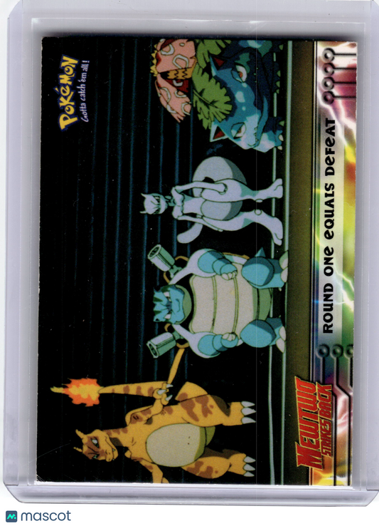 2000 Pokemon—Round One Equals Defeat #26 — Holo