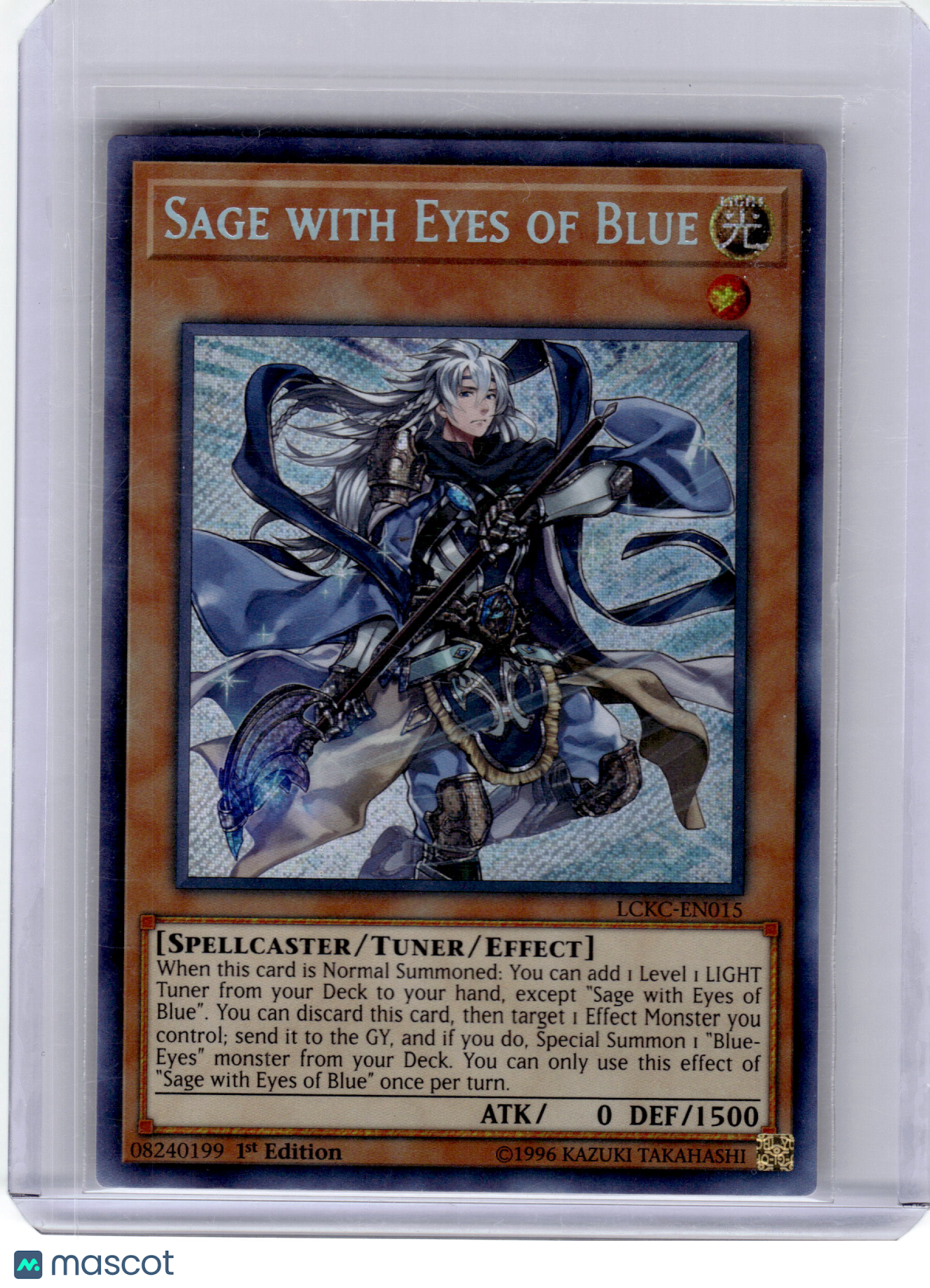 2018 Yu-Gi-Oh! Trading Card Game—Sage with Eyes of Blue #LCKC-EN015 Legendary Collection: Kaiba— 1st Edition