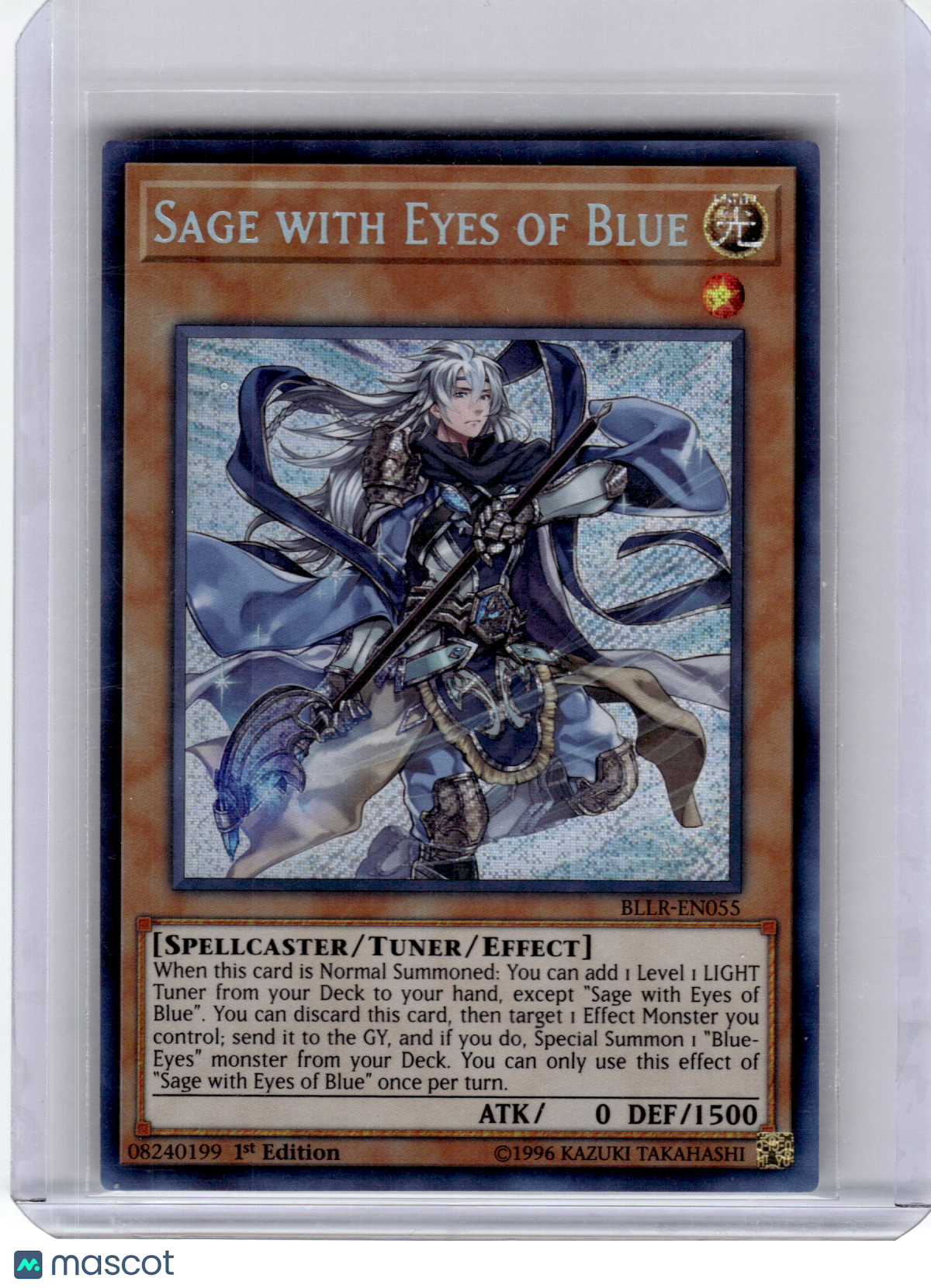 2017 Yu-Gi-Oh! TCG—Sage with Eyes of Blue #BLHR-EN055 —BLLR SR Foil 1st Edition