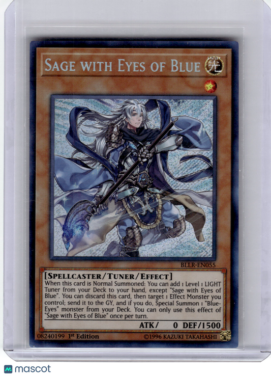 2017 Yu-Gi-Oh! TCG—Sage with Eyes of Blue #BLHR-EN055 —BLLR SR Foil 1st Edition