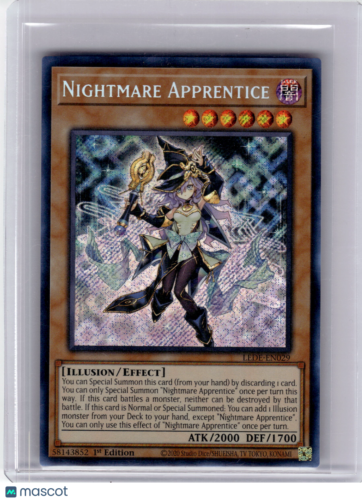 2024 YuGiOh! TCG—Nightmare Apprentice #LEDE-EN029 Legacy of Destr—SR Foil 1st Ed
