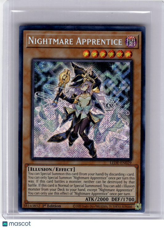 2024 YuGiOh! TCG—Nightmare Apprentice #LEDE-EN029 Legacy of Destr—SR Foil 1st Ed