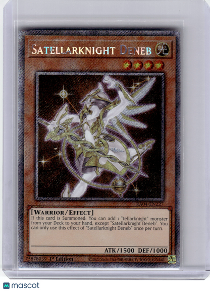 2025 YuGiOh! TCG—Satellarknight Deneb #RA04-EN227 QCS—QCSR Foil 1st Ed