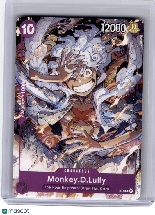 2024 One Piece CCG—Monkey.D.Luffy P-041 One Piece Promotion Cards—Promo Non Holo